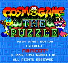 Image n° 1 - screenshots  : Cosmo Gang - The Puzzle